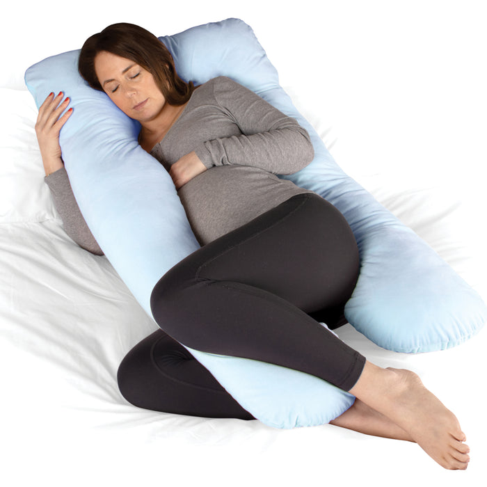 Dreamcatcher Pregnancy Pillow U Shaped Maternity Nursing Support Cushion Blue