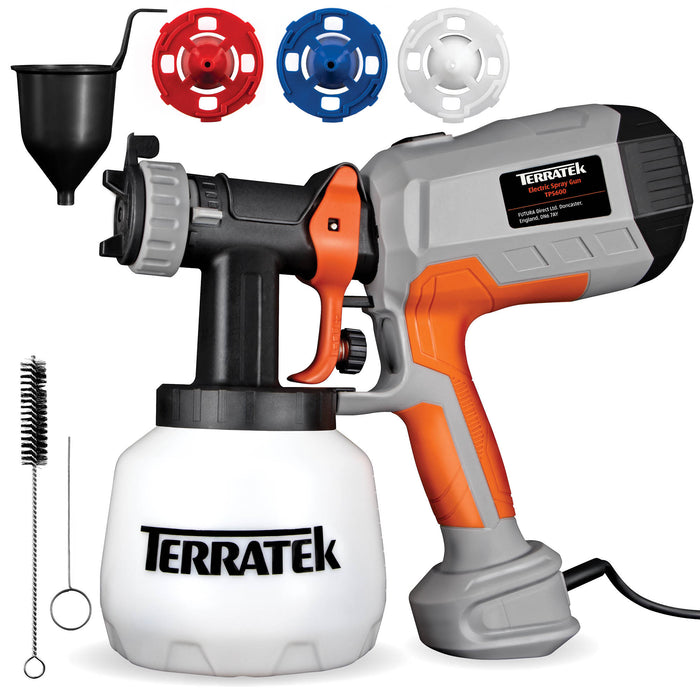 Terratek 600W Electric Fence Paint Sprayer 1200ML Paint Pot